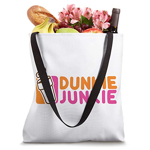 Dunkie Junkie - Funny Coffee Lover - Gift Tote Bag