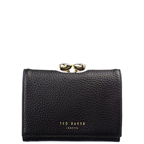 Ted Baker Women's 0 Travel Accessory-Bi-Fold Wallet, Black, One Size