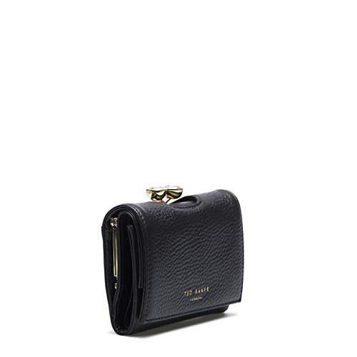 Ted Baker Women's 0 Travel Accessory-Bi-Fold Wallet, Black, One Size