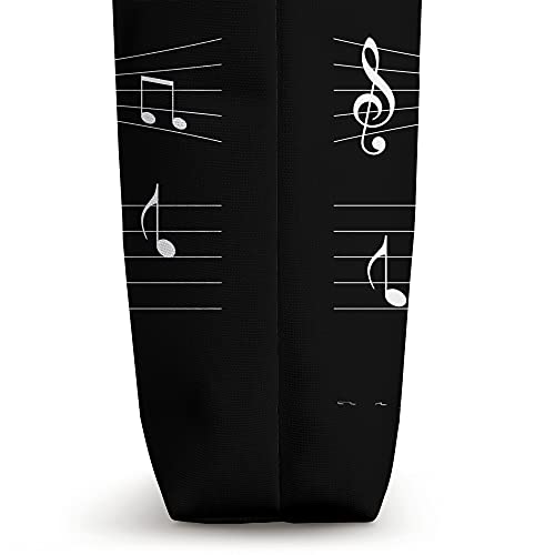 Piano Cats Musical Note Tote Bag