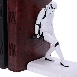 Nemesis Now Officially Licensed The Original Stormtrooper Bookend Figurines, 18.5cm, White