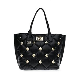 Steve Madden VOLUMN Studded Tote, Black