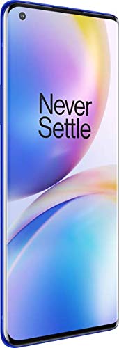 OnePlus 8 Pro Ultramarine Blue, 5G Unlocked Android Smartphone U.S Version, 12GB RAM+256GB Storage, 120Hz Fluid Display,Quad Camera, Wireless Charge, with Alexa Built-in