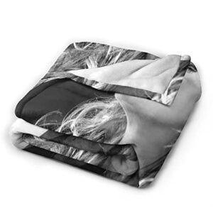 Soft Micro Fleece Blanket Soft and Warm Winter Throw Ultra-Soft Lightweight for Plush Bed Couch Living Room 60"X50"