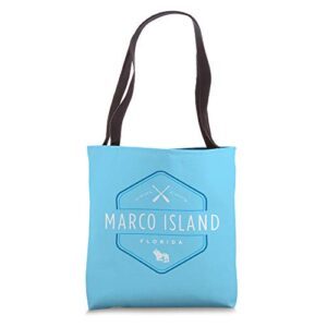 Marco Island Florida Beach Graphic Tote Bag