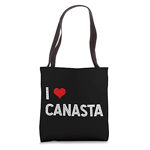 I Love Canasta Card Games Rummy Card Game Player Tote Bag