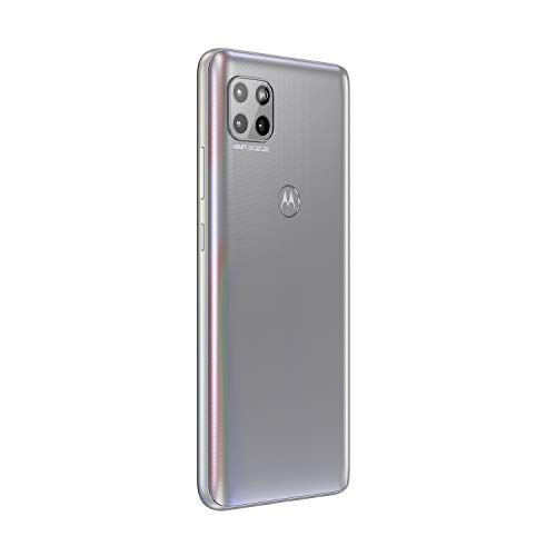 Motorola One 5G Ace | 2021 | 2-Day battery | Unlocked | Made for US by Motorola | 6/128GB | 48MP Camera | Hazy Silver