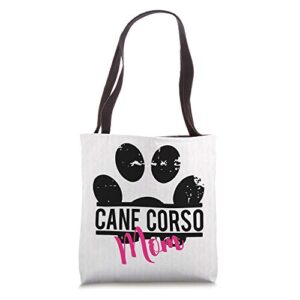 cane corso mom gift for women gift for her mothers day tote bag