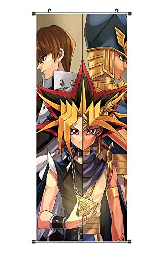 CosInStyle Anime Scroll Poster - Fabric Prints 100 cm x 40 cm | Premium and Artistic Anime Theme Gift | Japanese Game Hanging Wall Art Room Decor