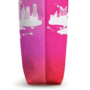 Modern Chicago Cityscape Souvenir - Chicago Skyline Tote Bag