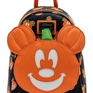 Loungefly Disney Mickey-O-Lantern Womens Double Strap Shoulder Bag Purse