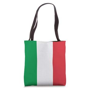 italian flag italy italia gifts tote bag