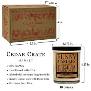 Cedar Crate Market - Best Sister Ever - Sister Birthday Gift from Sister, Big Sister, Little Sister, Funny Candle Gift from Brother, Sister in Law, Gift Ideas, Worlds Greatest Sister - Made in USA