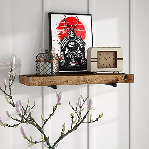 YUMKNOW Japanese Art Wall Decor - Unframed 8x10 Set of 6, Modern Minimalist Asian Oriental Decor for Living Room, Samurai Armor Warriors Prints Posters for Bedroom, Japan Red White Art Office Gifts