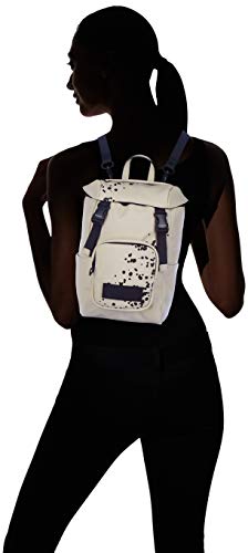 Desigual Women's PU Mini Backpack, White, Medium