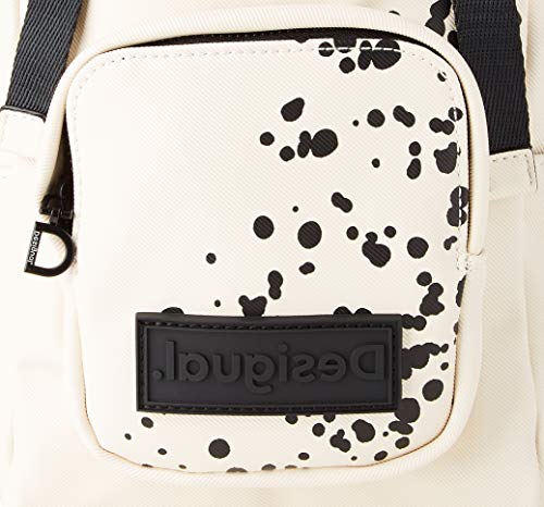 Desigual Women's PU Mini Backpack, White, Medium