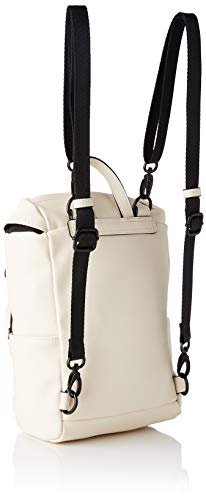 Desigual Women's PU Mini Backpack, White, Medium