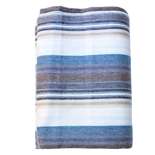 DAVLINA, Alpaca Wool Throw Blanket | 65" x 95" | Super Soft, Lightweight, Breathable and Hypoallergenic | Non-Itchy or Scratchy