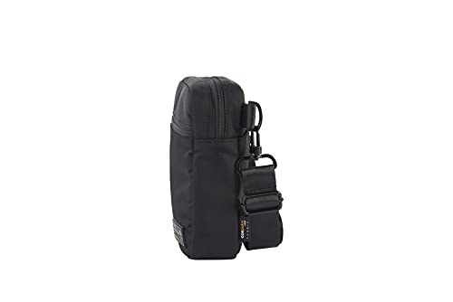 HEX Ranger Water Resistant Crossbody for small cameras and accessories with adjustable divider, Black