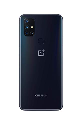 OnePlus Nord N10 5G Unlocked Smartphone, Midnight Ice​, 90Hz Refresh Rate, 6GB RAM + 128GB storage, US Version, Model BE2026