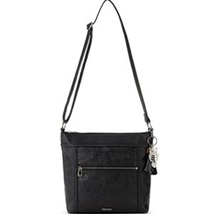 Sakroots womens Arcadia Recycled Crossbody, Black, One Size US