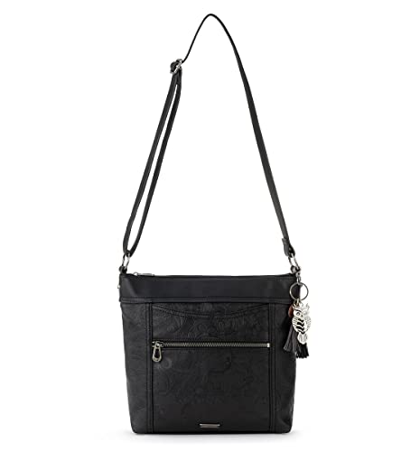 Sakroots womens Arcadia Recycled Crossbody, Black, One Size US