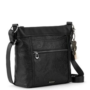 Sakroots womens Arcadia Recycled Crossbody, Black, One Size US