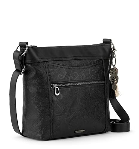 Sakroots womens Arcadia Recycled Crossbody, Black, One Size US