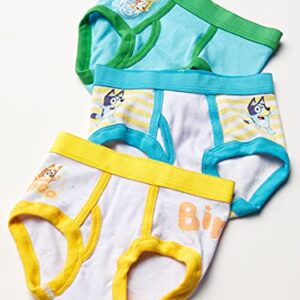 Bluey Boys' Amazon Exclusive Pack 10-PK of 100% Combed Cotton Underwear, Sizes 2/3T, 4T, 4, 6, and 8, Bluey10pk