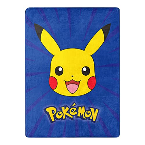 Northwest Pokemon Burst Pika Silk Touch Throw Blanket, 46" x, 60"