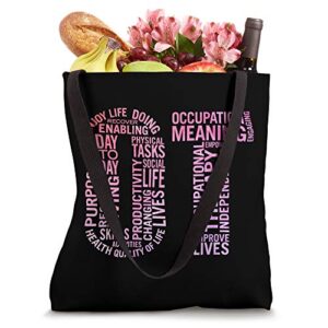 Occupational Therapist OT Gift Occupational Therapy Tote Bag