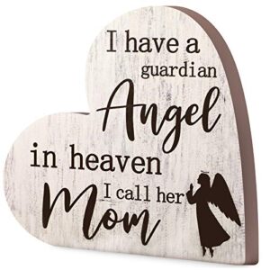 jetec bereavement gift sympathy memorial decor sign mother’s day memorial sign for loss of mother grief funeral in memory of loved one condolence remembrance sorry for loss loving mom