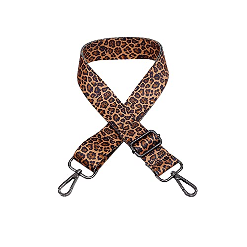 Purse Strap Replacement Crossbody Bag Women Wide Adjustable Leopard Handbag Straps