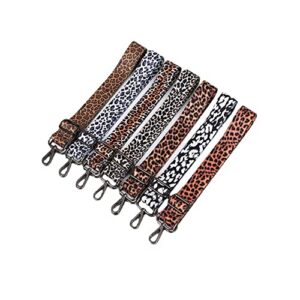 Purse Strap Replacement Crossbody Bag Women Wide Adjustable Leopard Handbag Straps