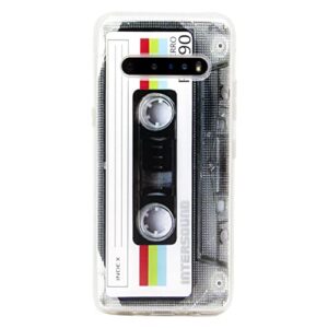 tncyoll compatible with lg v60, lg v60 thinq case slim dual cool retro cassette music shockproof bumper protective soft phone cases cover for lg v60 thinq
