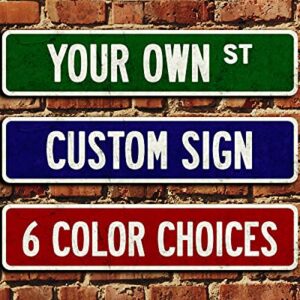 Funny HAHA USA Customized Color Vintage, Distressed Finish, Decorative Street Sign 4 x 18