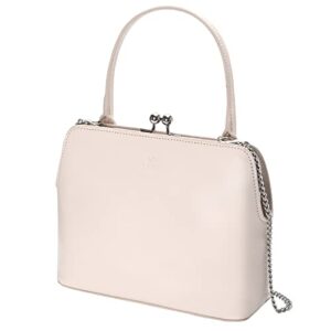 gm likkie clutch purse for women, vintage kiss lock evening clutch bag, top handle crossbody shoulder handbag