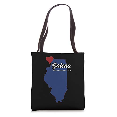 City of GALENA Illinois | IL Town - Novelty Merch Gift - Tote Bag