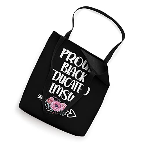 Proud Black Educated LMSW Licensed Master Social Worker Tote Bag