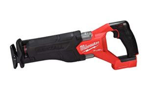 milwaukee m18 fuel sawzall brushless cordless reciprocating saw – no charger, no battery, bare tool only