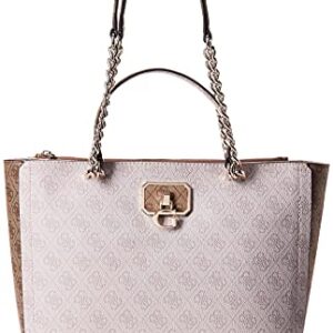 GUESS Alisa Society Tote, Powder Latte