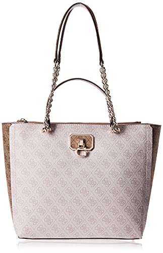 GUESS Alisa Society Tote, Powder Latte