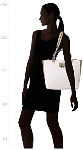 GUESS Alisa Society Tote, Powder Latte