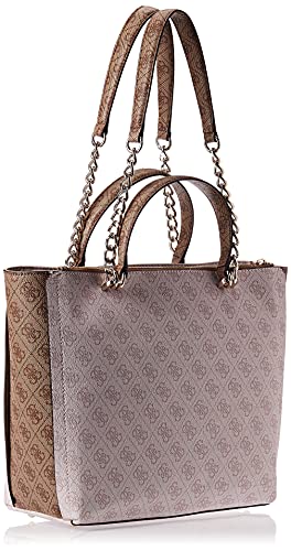 GUESS Alisa Society Tote, Powder Latte