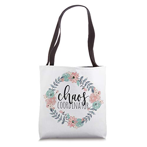 Chaos Coordinator Gift Funny Mom Boss Teacher Gifts Tote Bag