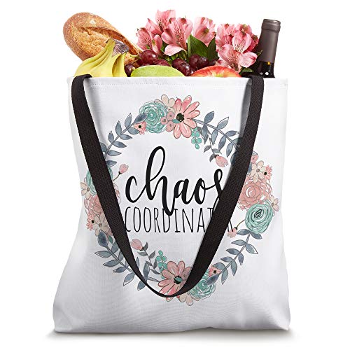Chaos Coordinator Gift Funny Mom Boss Teacher Gifts Tote Bag