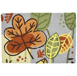 jellybean modern indoor / outdoor mat home comfort rugs 20″x 30″ rectangle fall colors