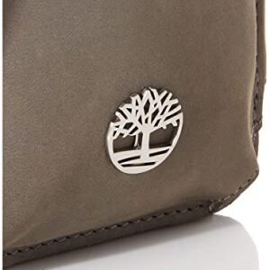 Timberland womens Wallet RFID Leather Crossbody Phone Bag, Castlerock (Nubuck), One Size US