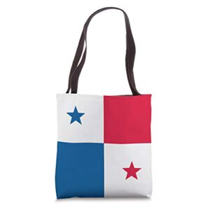 panamanian flag panama bandera tote bag