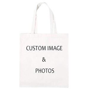 Goodbag Personalized Canvas Tote Bag – Add Picture Logo or Text